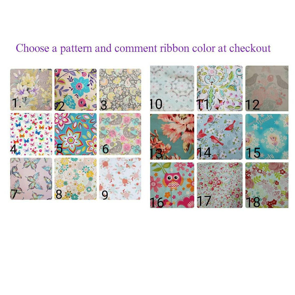 Pick Your Pattern 1 to 18 florals