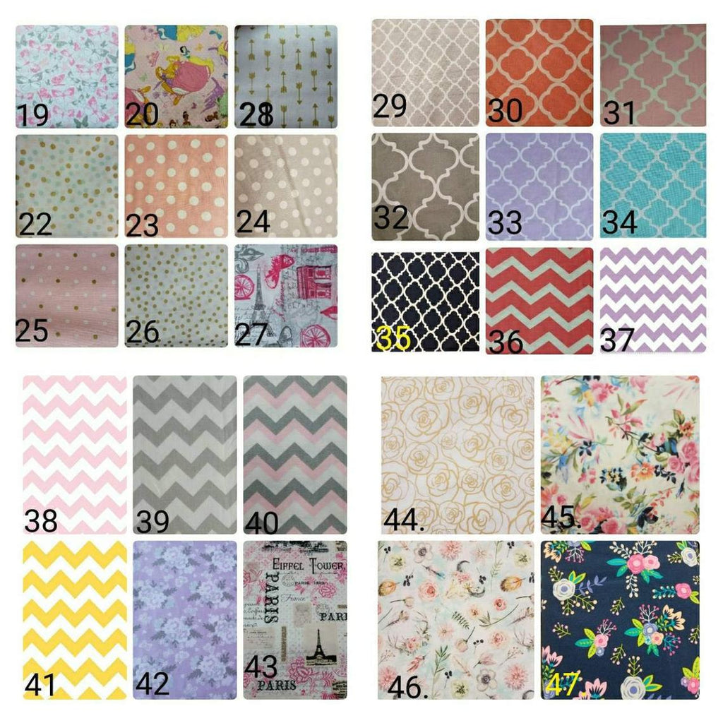 Pick Your Pattern 19 to 47 geometrics florals