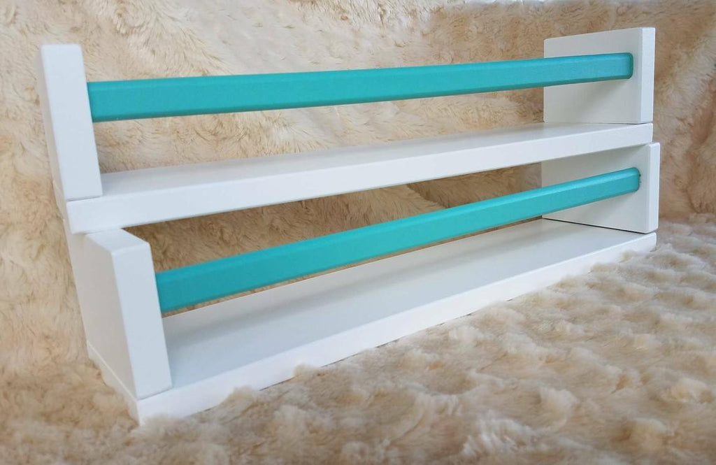 Color Block Options white with teal bar