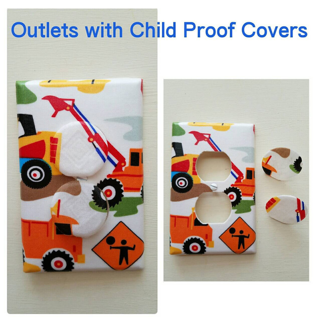 Trucks Outlet Cover single size with matching Child Proof plug inserts