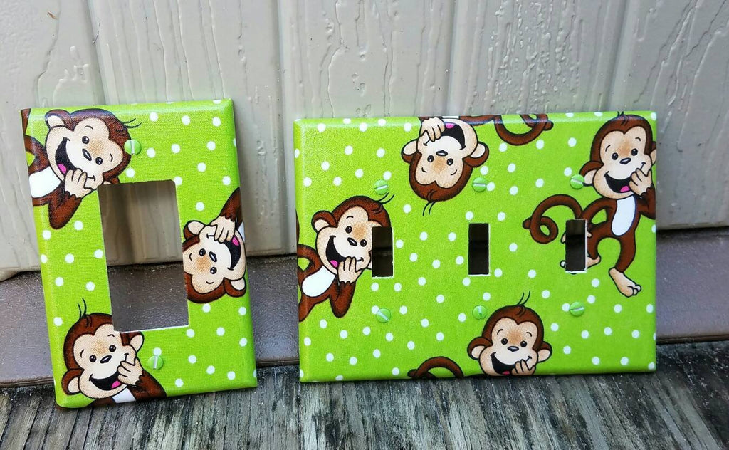 Monkey Light Switch - Outlet Cover