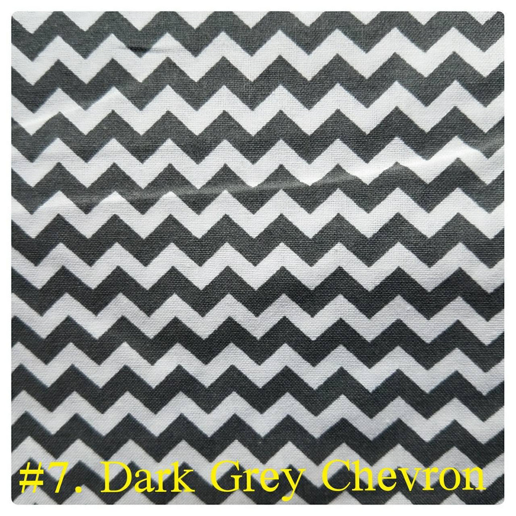 Chevron Wall Shelves - Dark Grey Chevron pattern