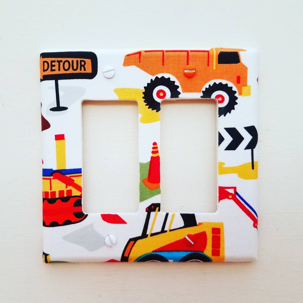 Trucks Light Switch - Outlet Cover, double size