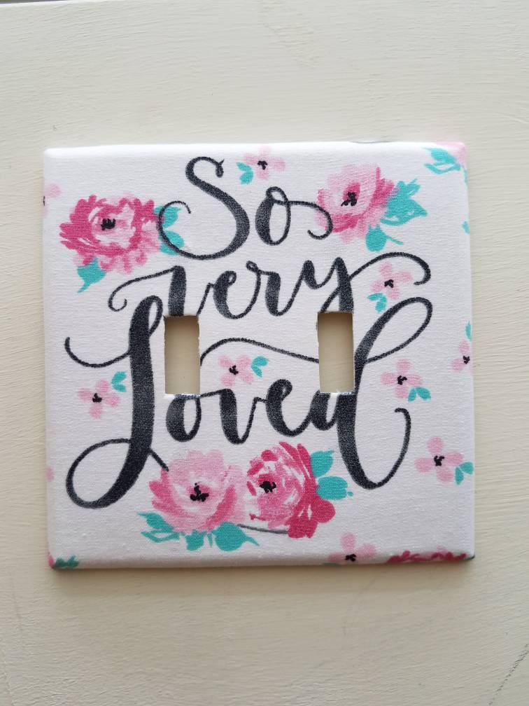 So Very Loved Light Switch double size