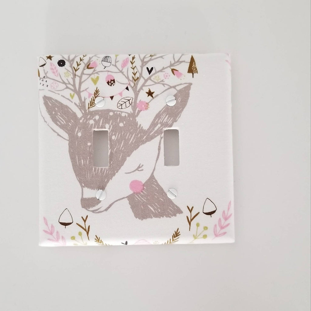 Woodland Fawn Light Switch Cover