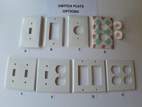 WW2 Flying Fortress Bomber Light Switch & Outlet Wall Plates – Boys Room Decor (Multigang)