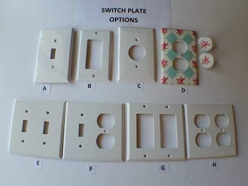 Switch Plate and Outlet Cover choices